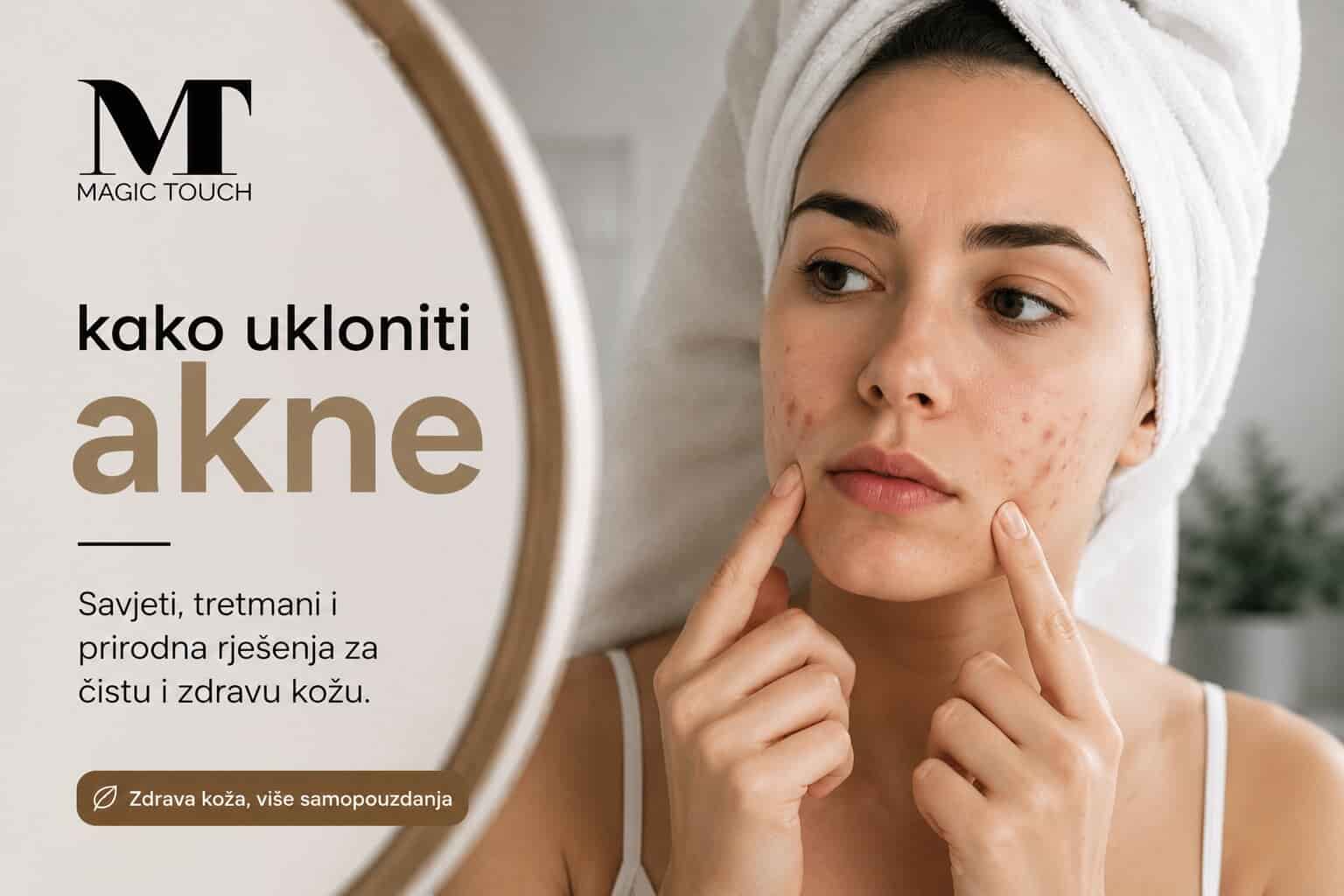 kako ukloniti akne